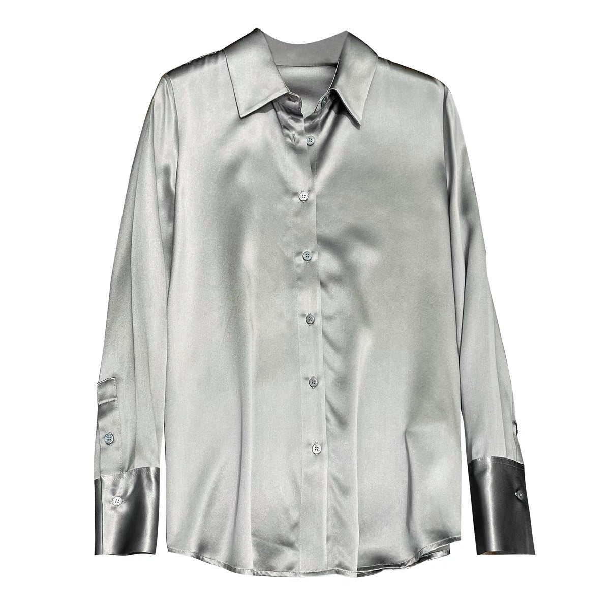 Women's High-end Silk Shirt Top