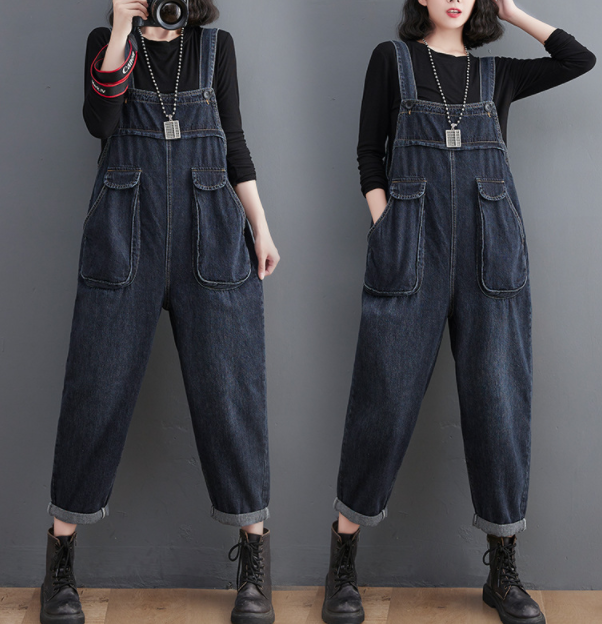 Vintage Oversized Women's Jumpsuit