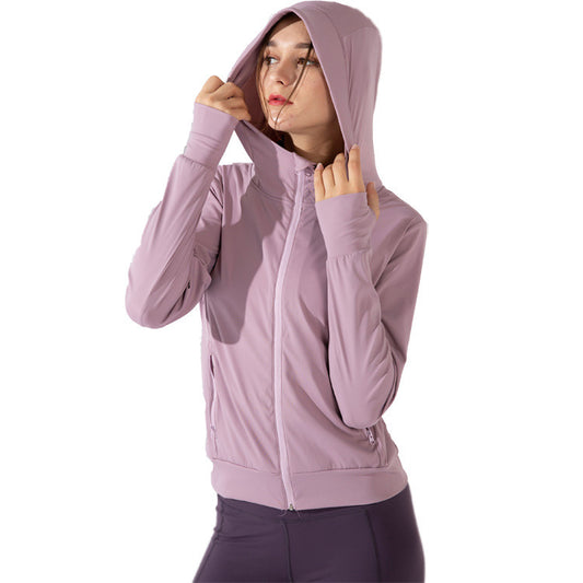 Chaqueta casual deportiva de yoga.