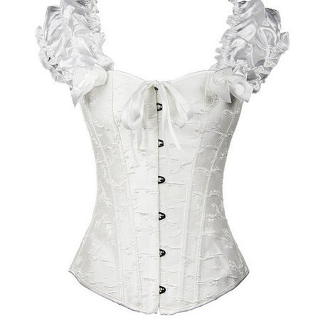 Corset Court tout acier, robe de mariée, Corset Sexy