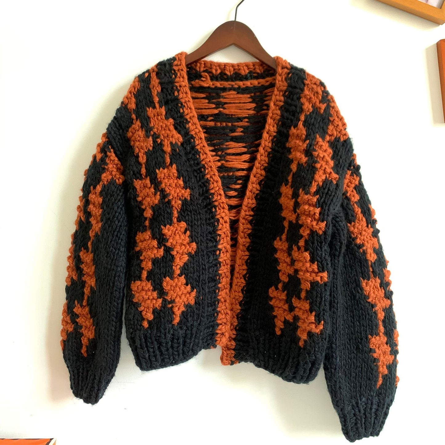 Autumn And Winter Retro Lazy Thick Sweater Cardigan