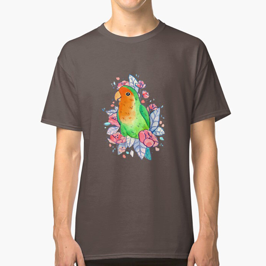 Camiseta Manga Corta Lovebird Flowery Lovebird