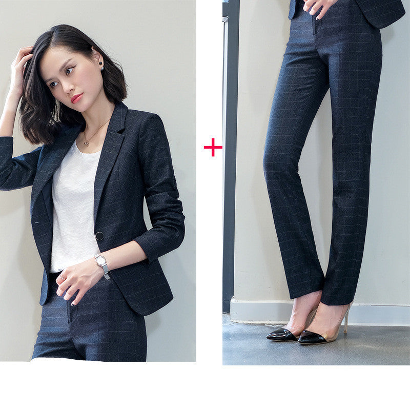 Female OL Commuter Professional Pants Suit