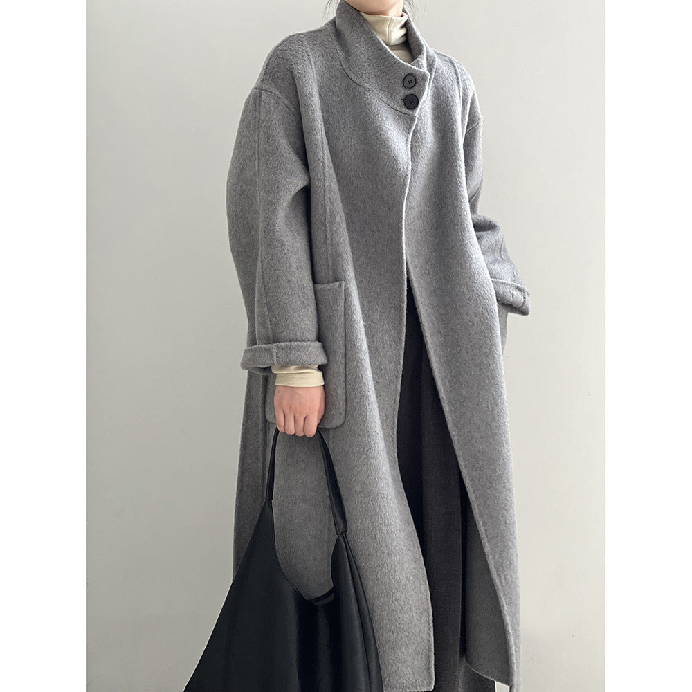 Wool Overcoat Women's High-grade Woolen Coat