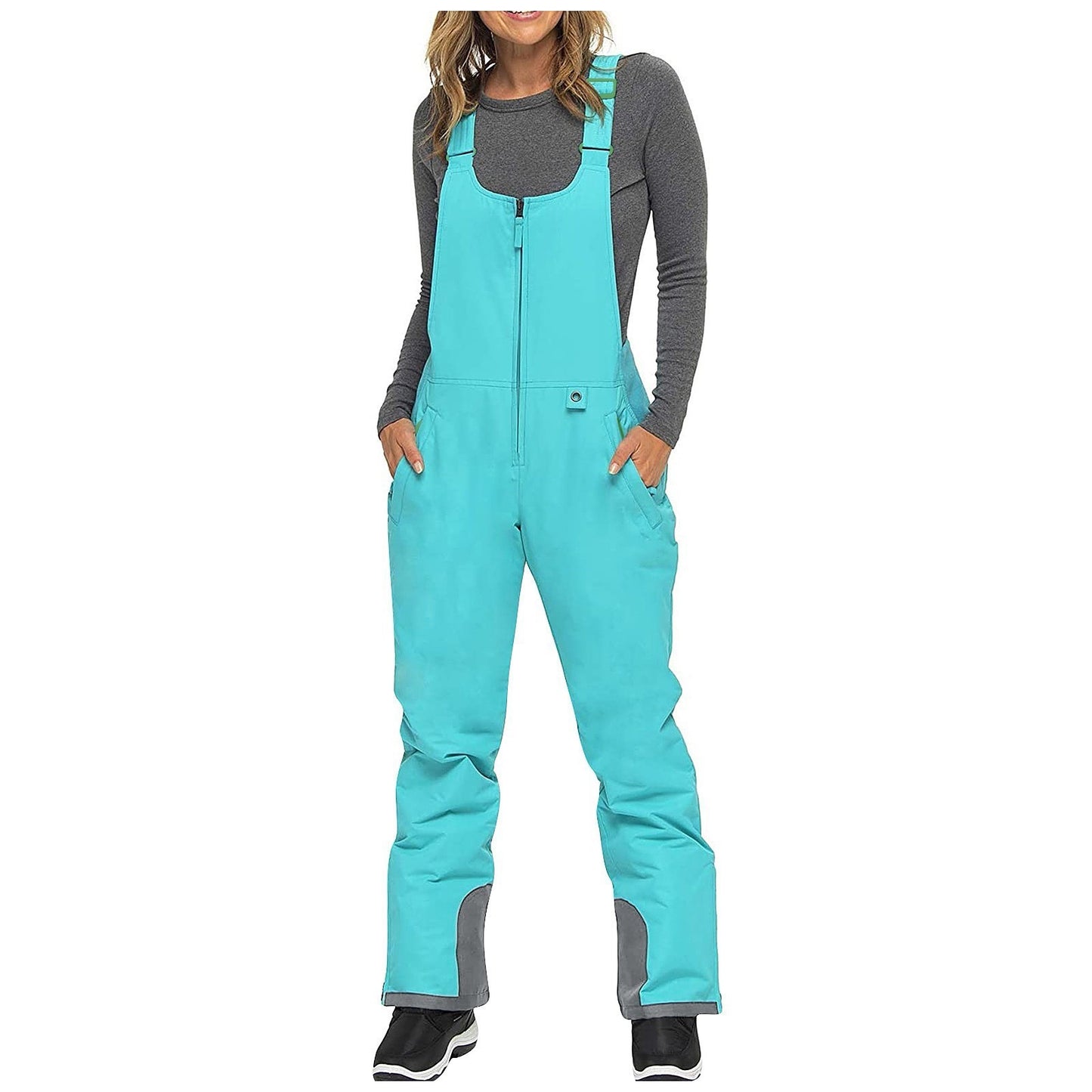 Waterproof And Warm Padded Children's Ski Overalls