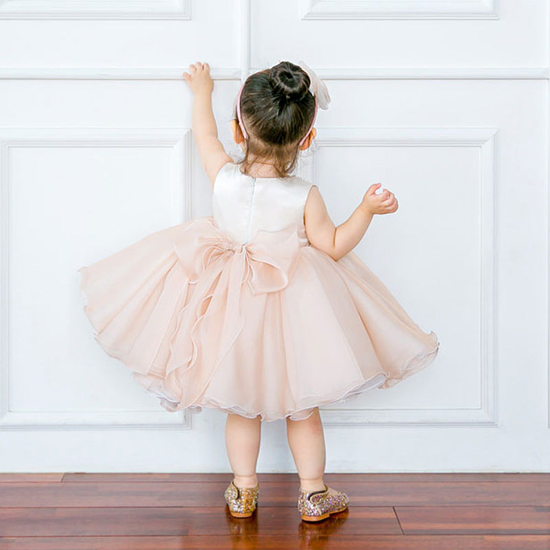 Robe de princesse pour bébé fille toute l'année