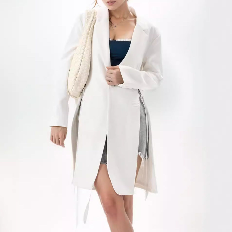 Women's Fashion Loose Design Split Jacket