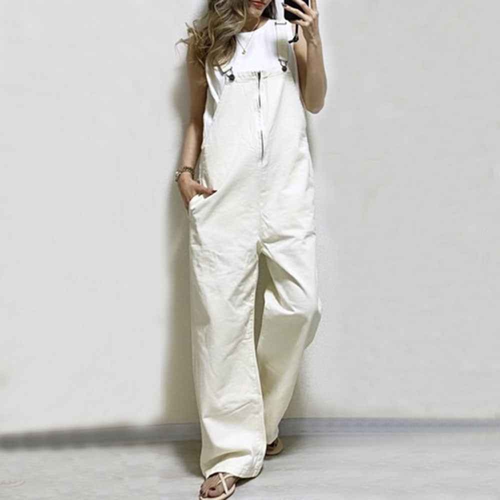 Women's Casual Pants Overalls Jumpsuit Trousers