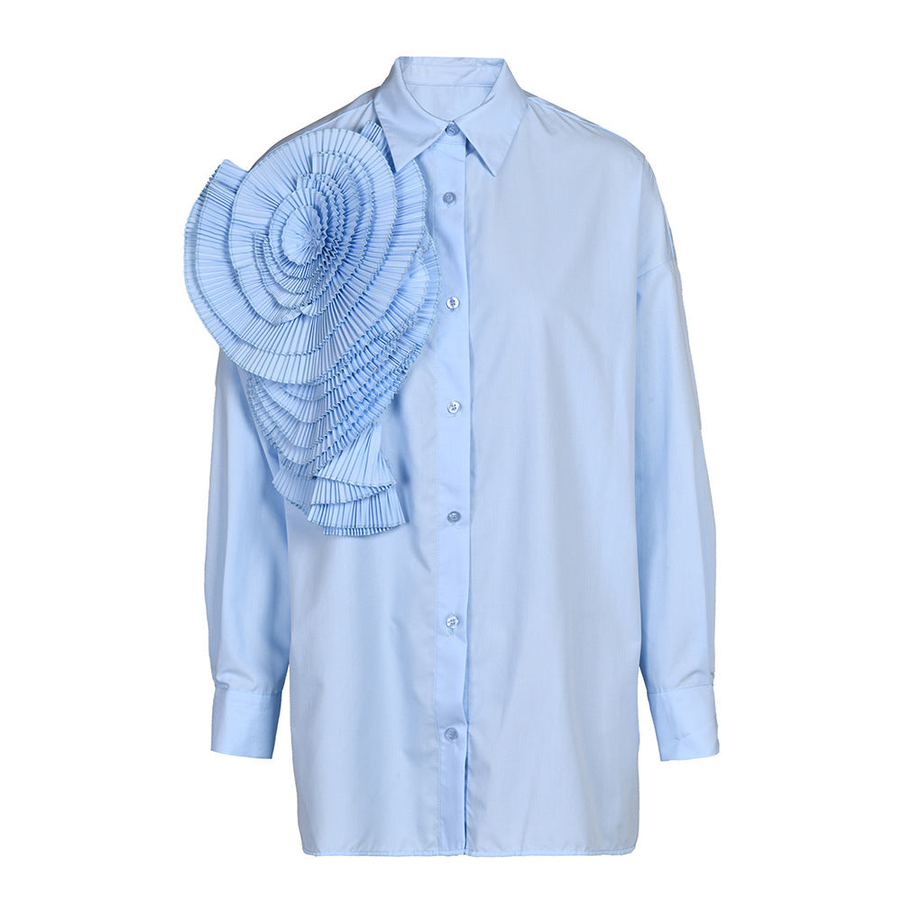 Fashionable Fried Street Versatile Casual Shirt For Women