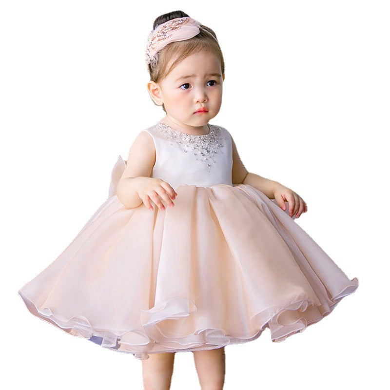 Robe de princesse pour bébé fille toute l'année