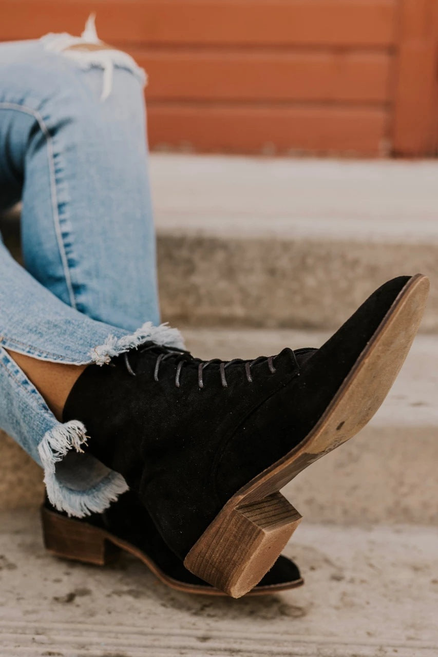 Bottes pour femmes à talons carrés bas et loisirs d'automne et d'hiver