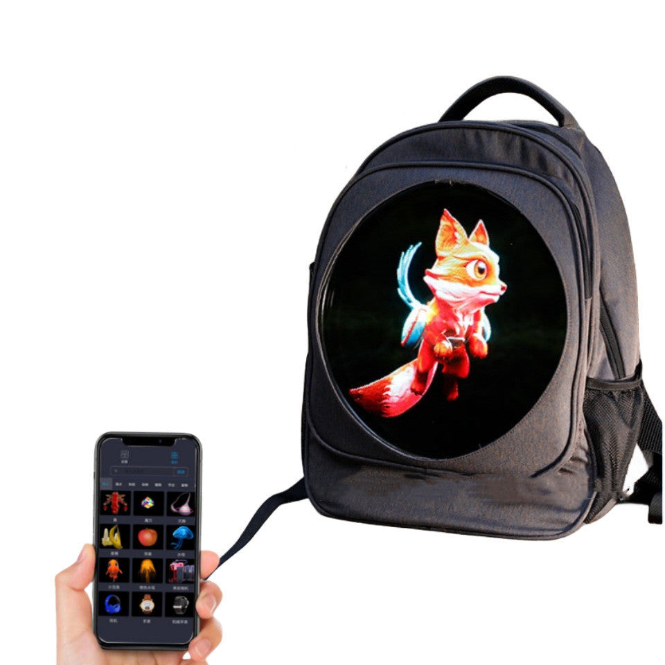 3D Holographic Fan Mobile Backpack