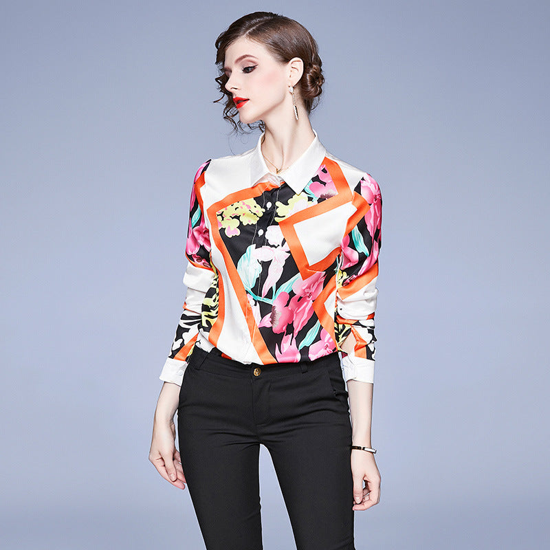 Autumn women's fashion tops