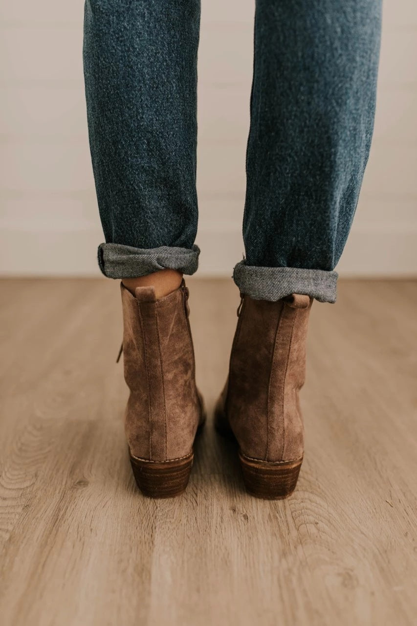 Bottes pour femmes à talons carrés bas et loisirs d'automne et d'hiver