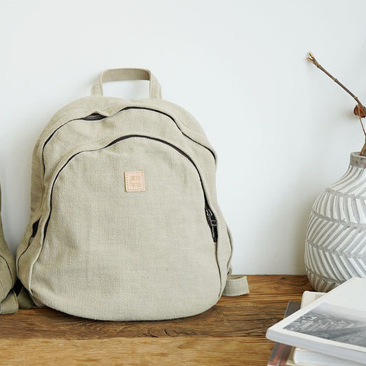 Cloth Bag Leisure Backpack Literary Simplicity