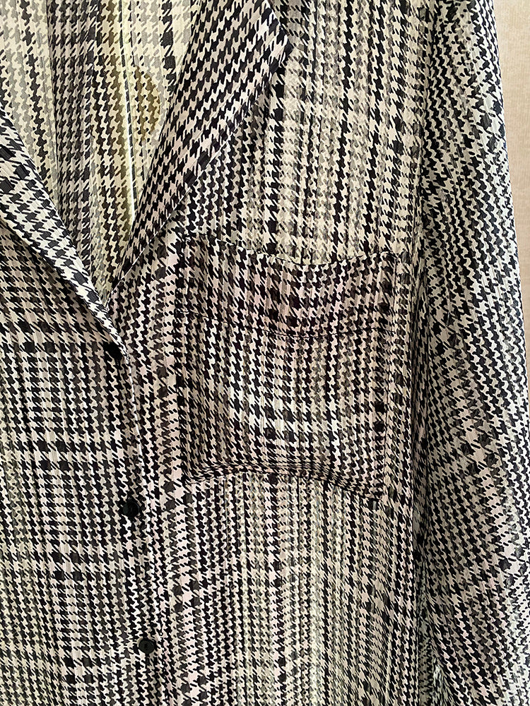 Casual And Loose-fitting Commuter All-match Plaid Shirt