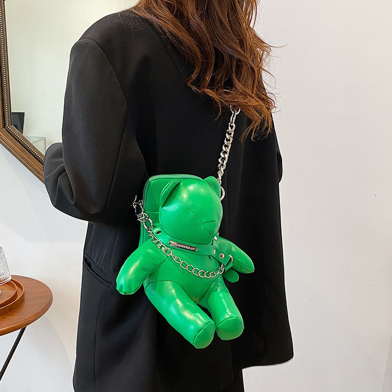 Cute Fashion Doll Funny Shoulder Chain Mobile Phone Bag