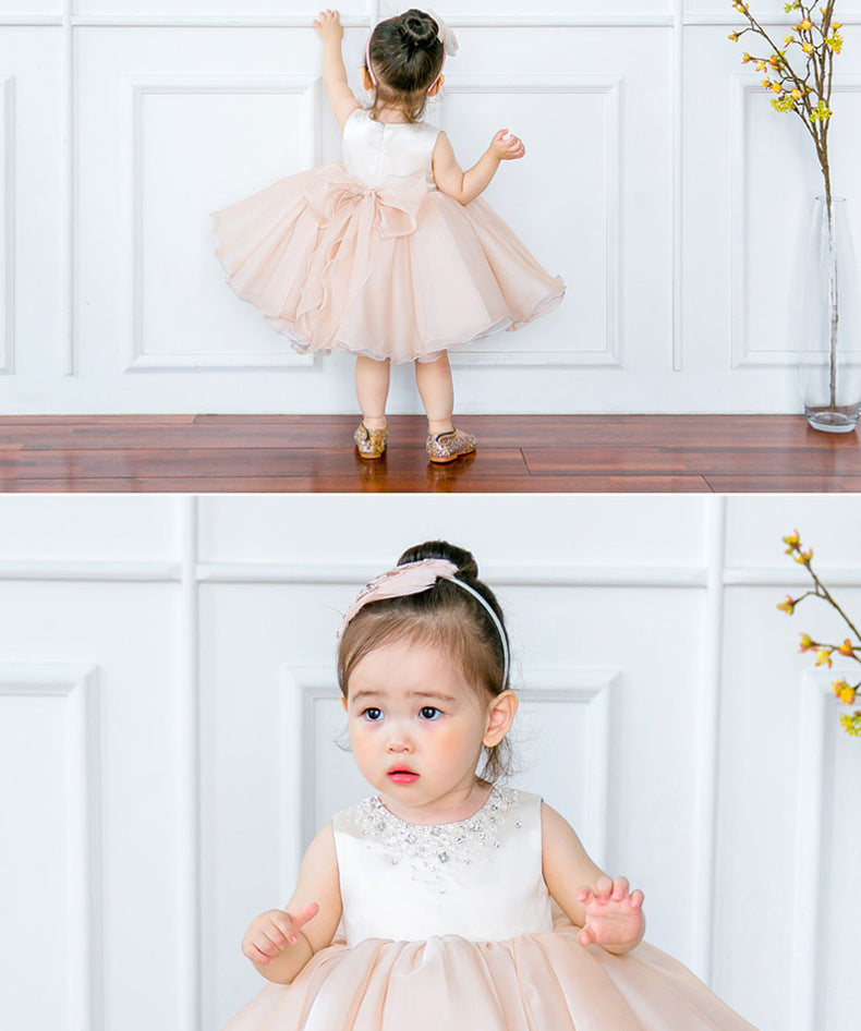 Robe de princesse pour bébé fille toute l'année