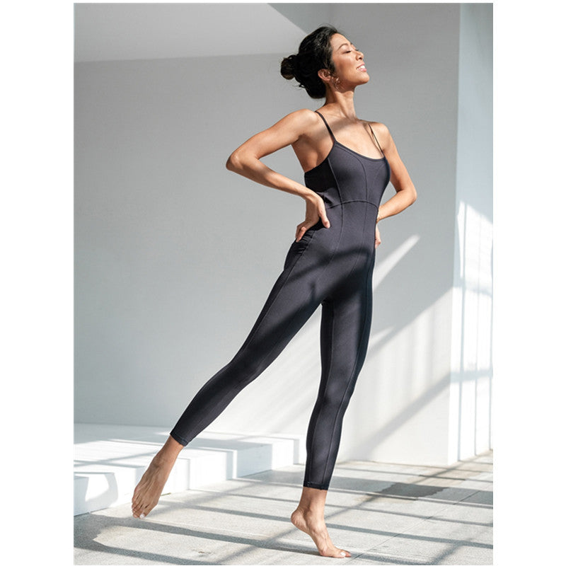 Mono de Yoga para mujer, traje deportivo para gimnasio, ropa deportiva ajustada y transpirable, conjunto de Yoga para mujer