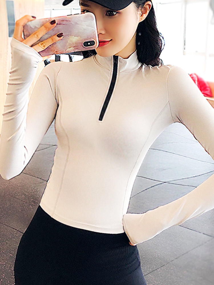 Women's fitness long sleeve