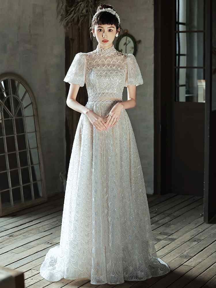 Bride Engagement Welcome Vintage Dress