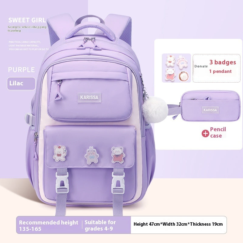 Children's Oxford Cloth Splash Proof Backpack