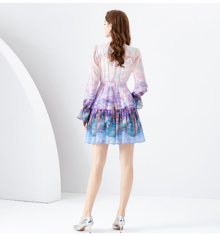 Flowers Series Advanced Sense Dress