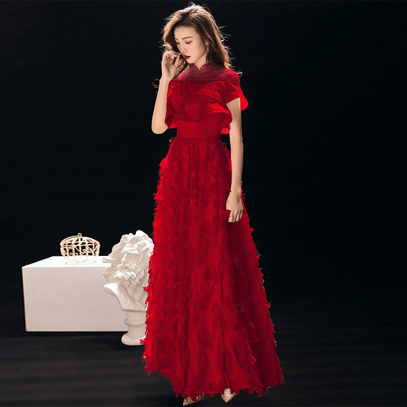 Women's Fashionable Temperament Mid-length Socialite Dress