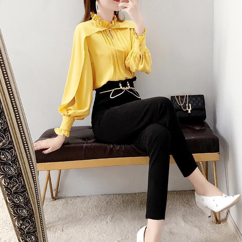 Two-piece Women's Shirt With Light Mature Style And Small Fragrance Style