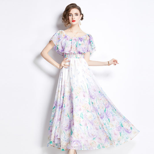 Temperamental Fairy Floral Vacation Skirt