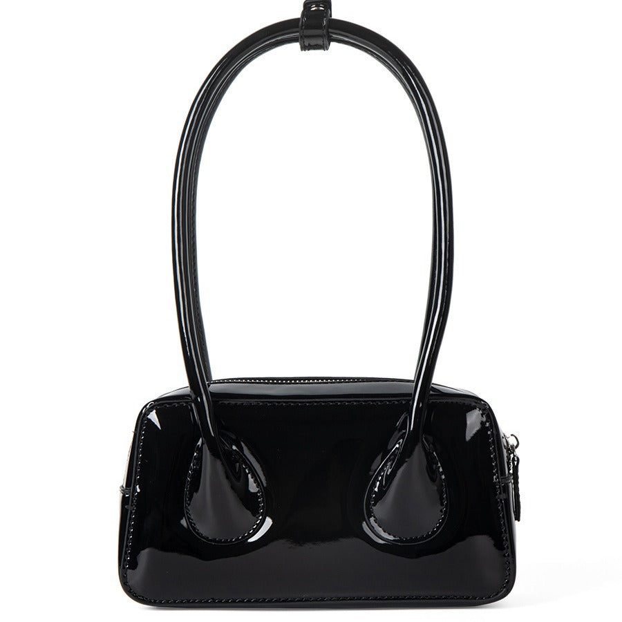 Fashion Handbag Shaping Glossy PU