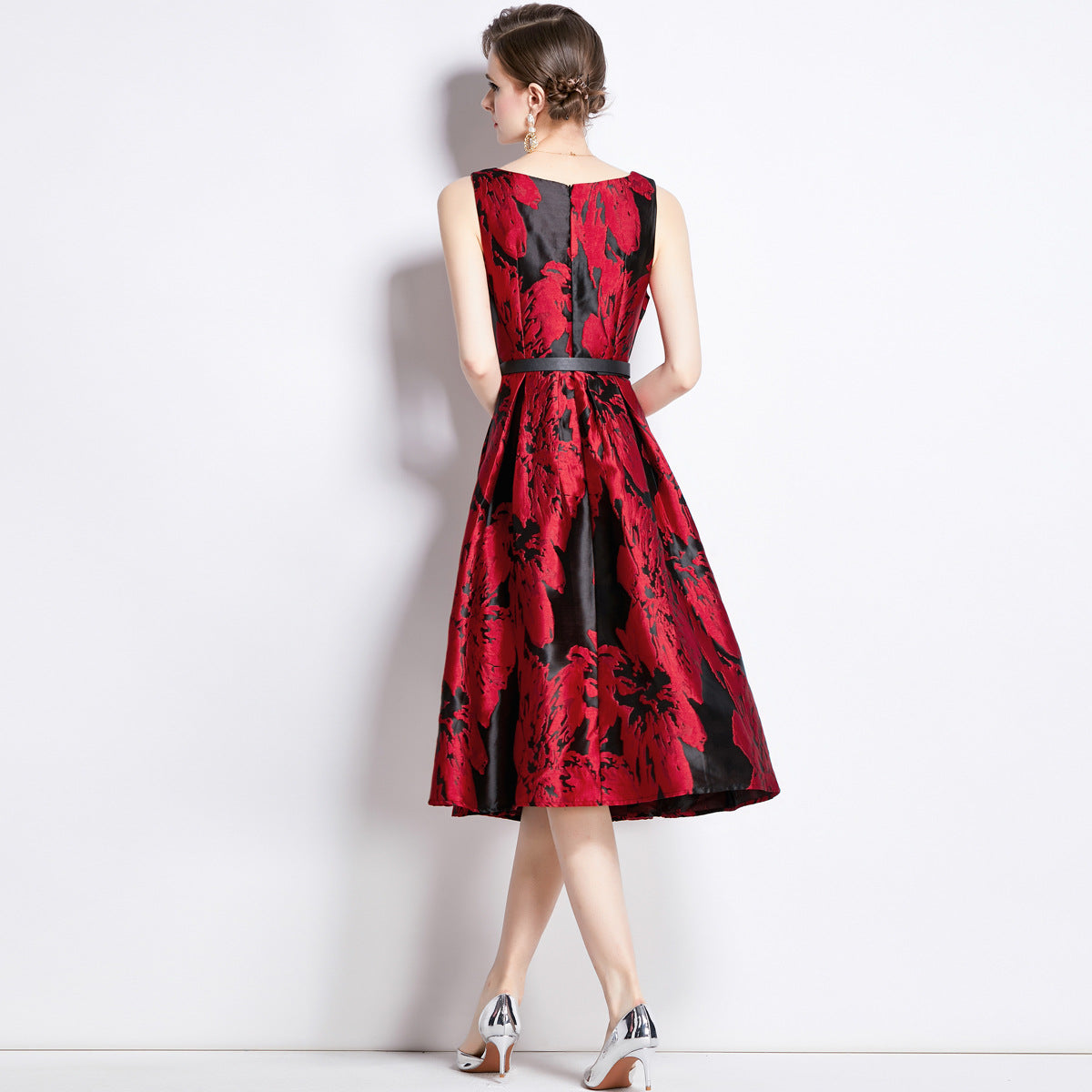 Three-dimensional Jacquard Dress Women