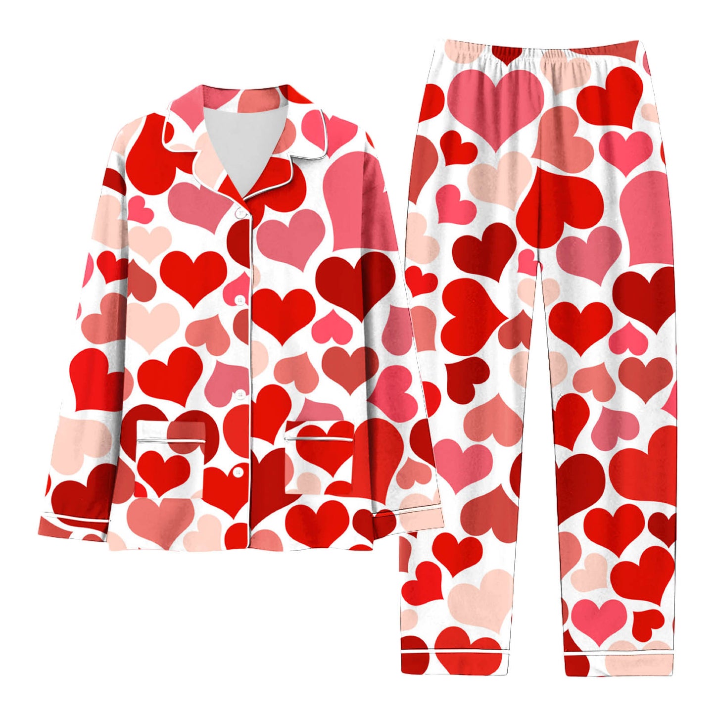 Costume confortable pour la Saint-Valentin pour femmes, mode