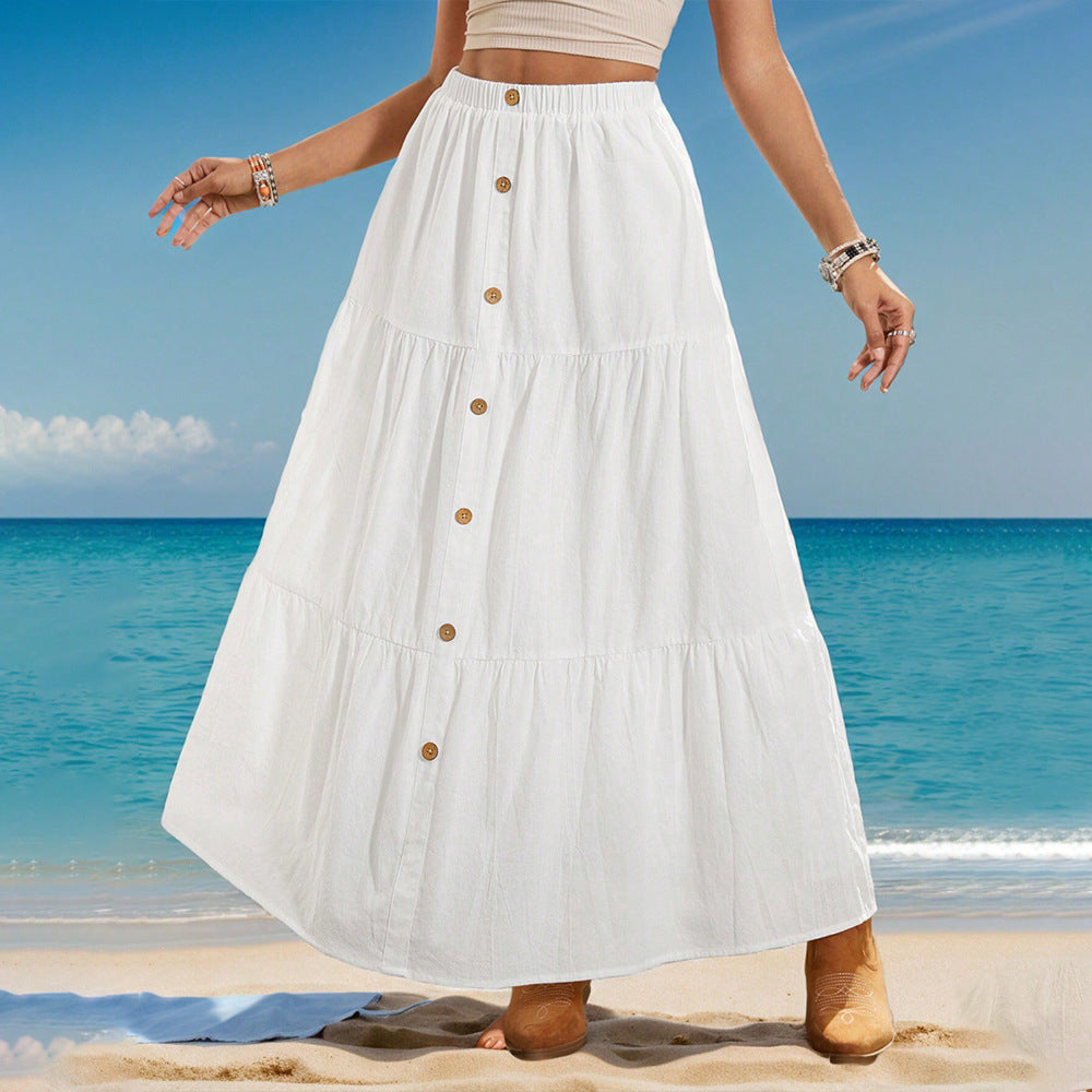 Women's Fashion Leisure Vacation Cake Dress