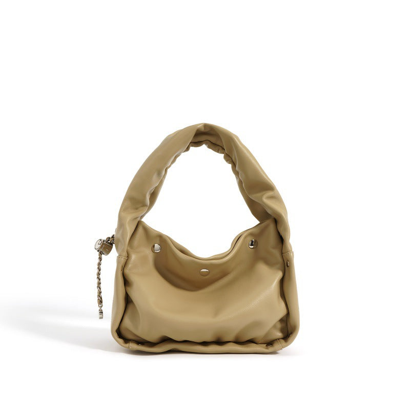 Sac messager portable avec cordon de serrage pour femme