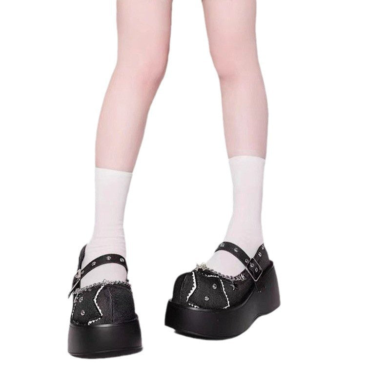 Women's Design Punk Platform Shoes Platform Shoes