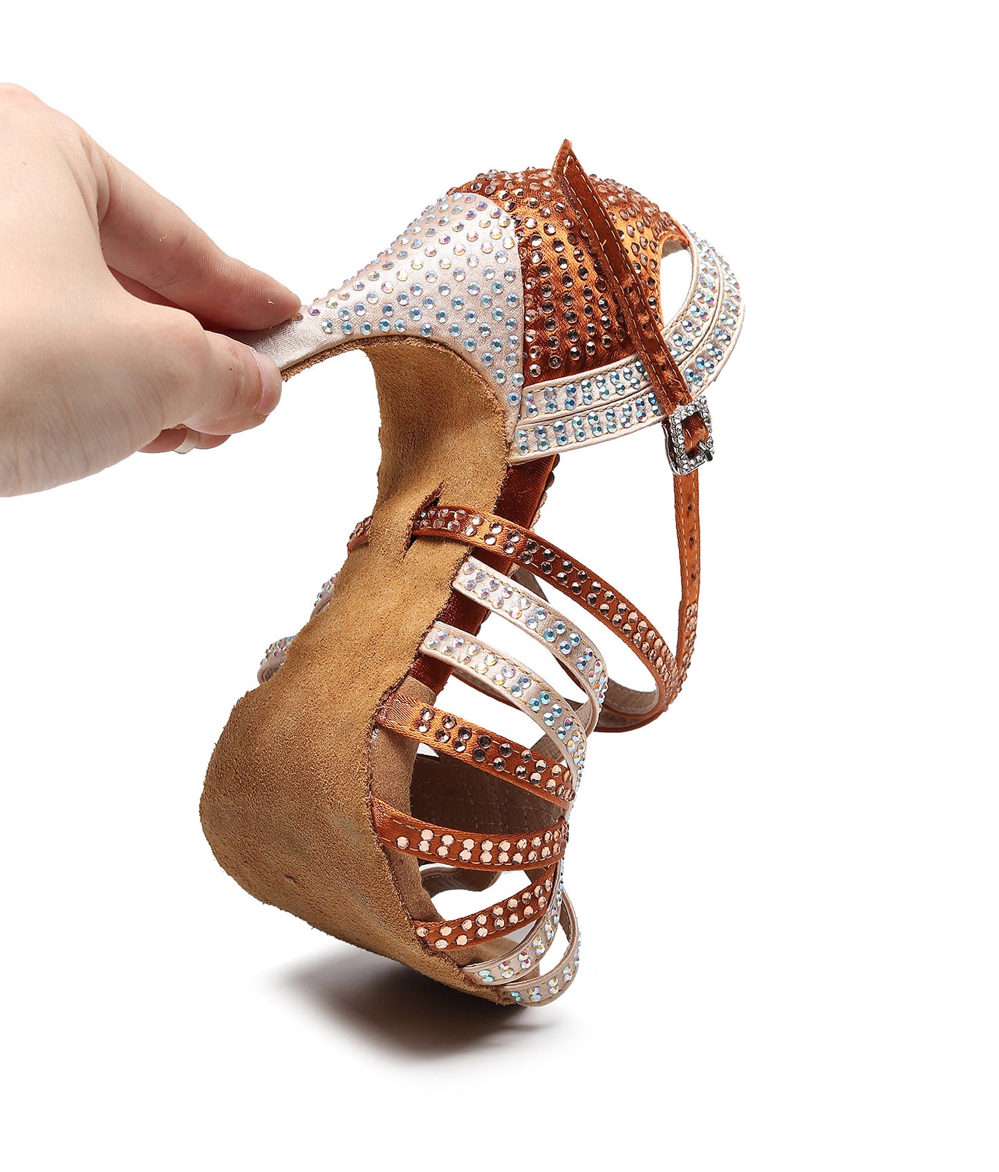 Chaussures de danse latine à semelle souple pour femmes