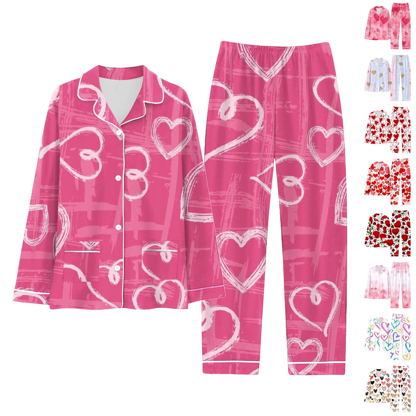 Costume confortable pour la Saint-Valentin pour femmes, mode