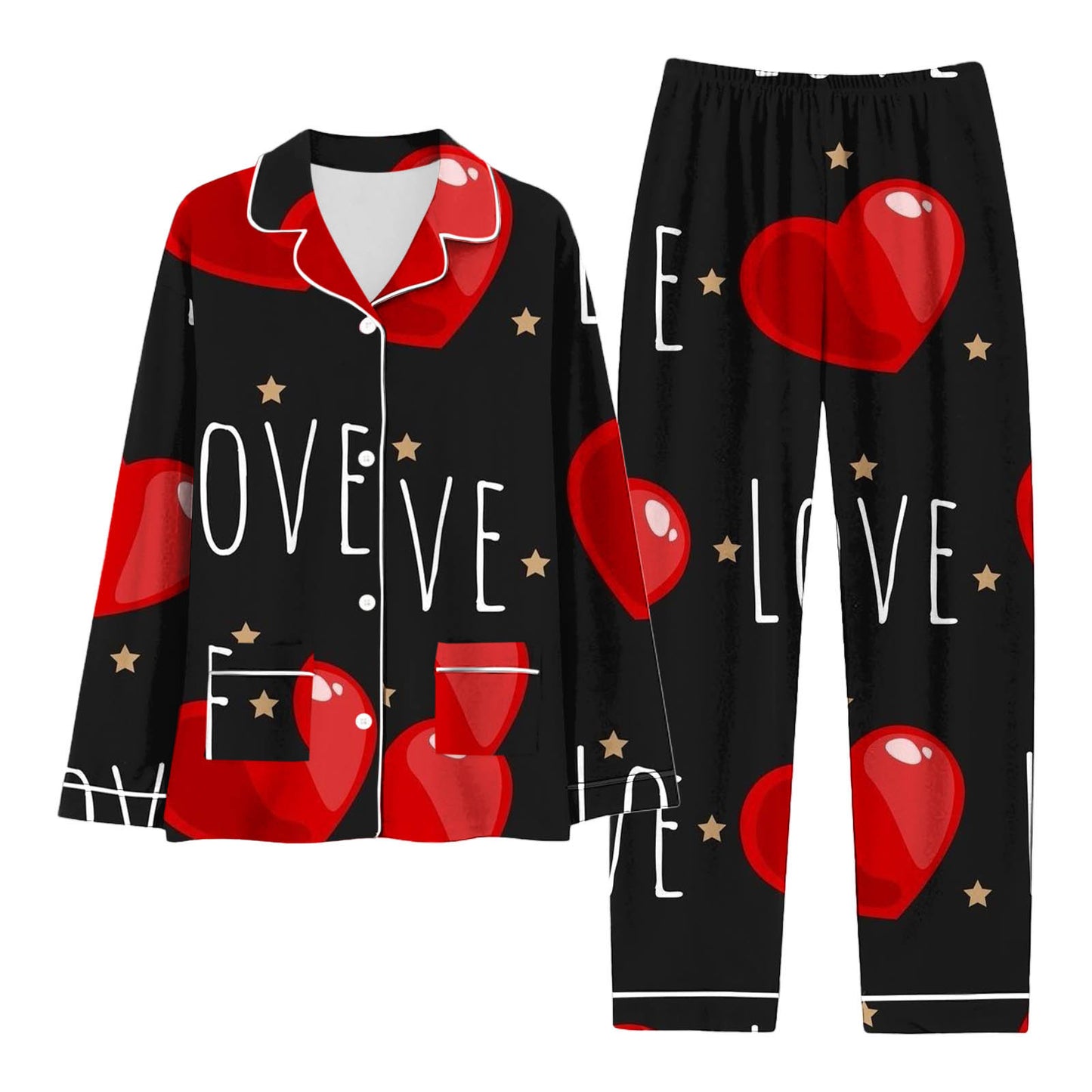 Costume confortable pour la Saint-Valentin pour femmes, mode