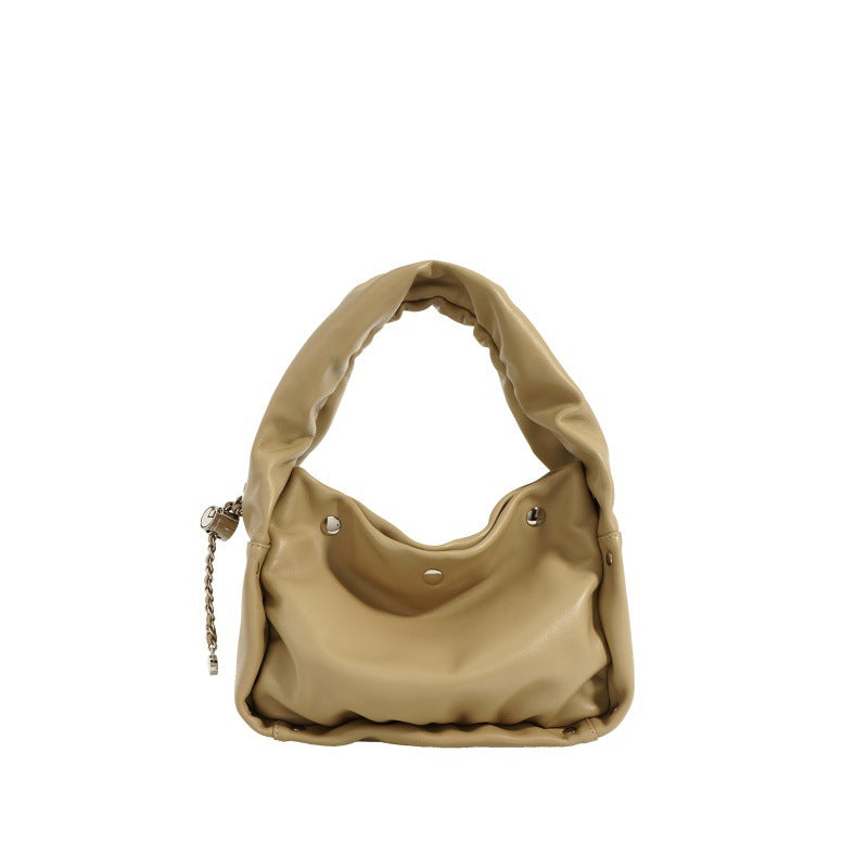 Sac messager portable avec cordon de serrage pour femme