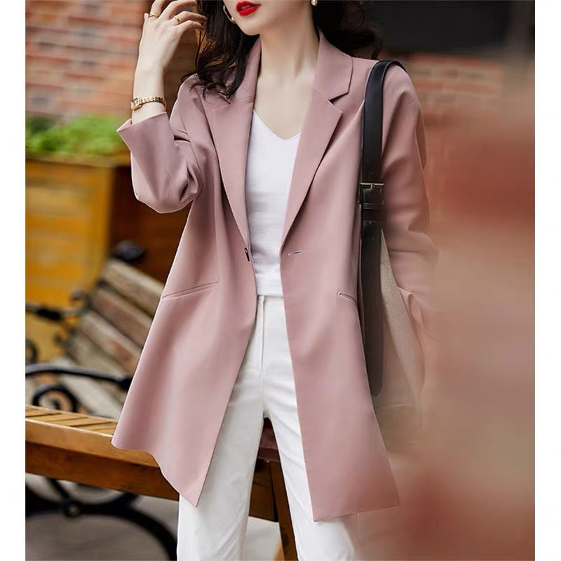 Women's Fashion Casual Spring And Autumn Suit Coat