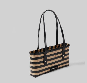 Boston Small Hand-woven Tote Fall Underarm Bag