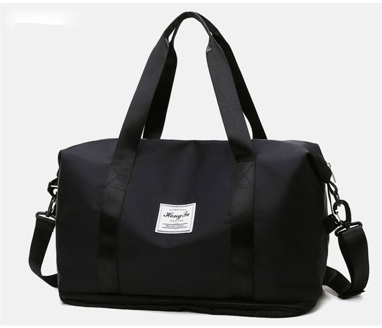 Fashionable And Simple Oxford Cloth Luggage Bag