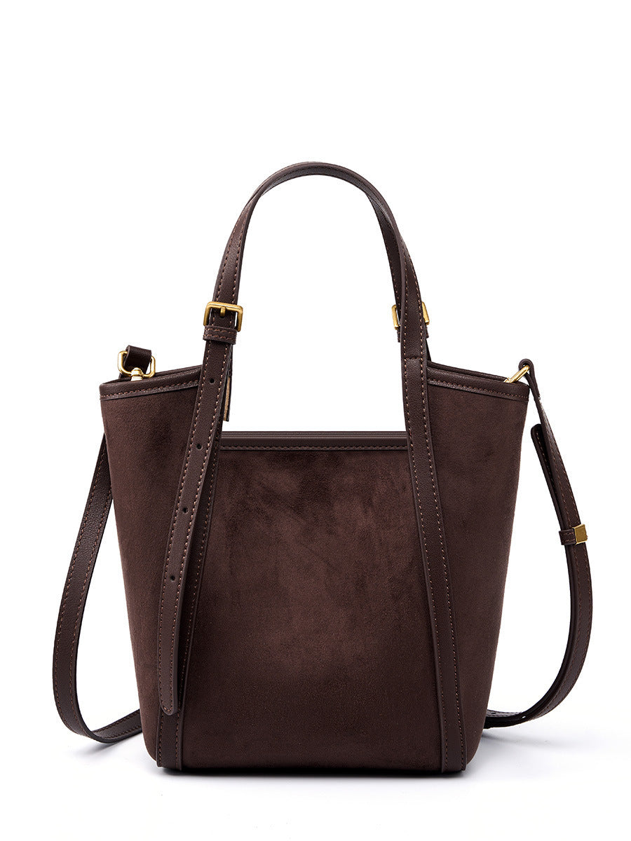 Women's Cowhide Casual Portable Messenger Bag