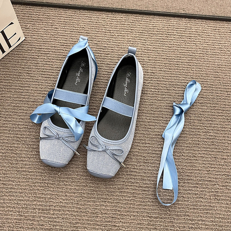 This Pair Of Blue Ballet Shoes