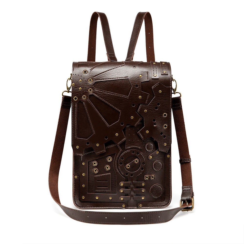 Sac à dos Steampunk Retro Gear de la nouvelle beauté européenne