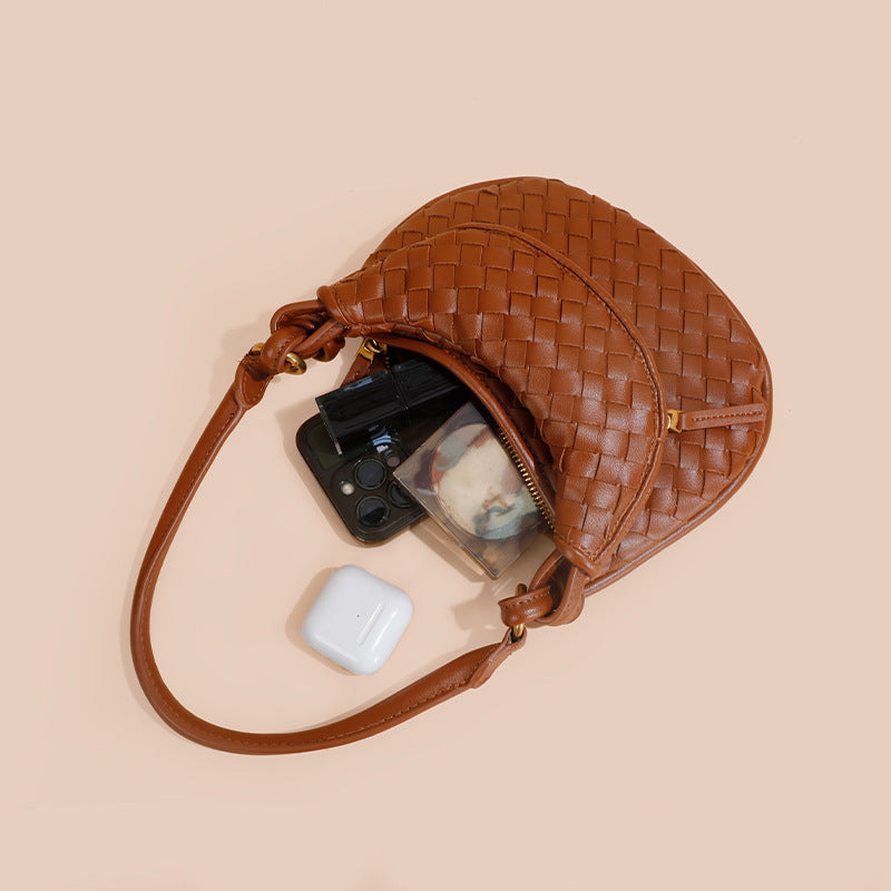 Crossbody Woven Bag New Premium Versatile Women's Bag