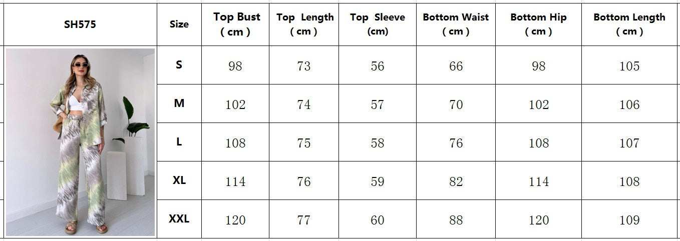 Ensemble décontracté de mode européenne et américaine, pantalons à jambes larges