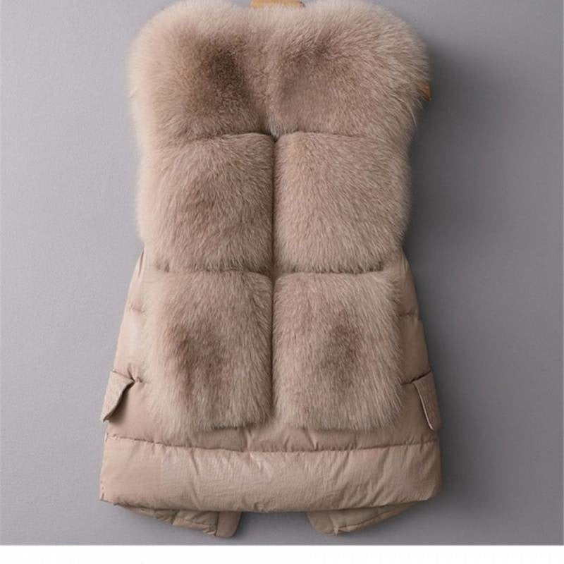 Gilet en laine Gilet court en duvet