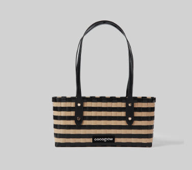 Boston Small Hand-woven Tote Fall Underarm Bag